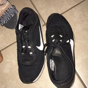 Nike black and white running shoes!